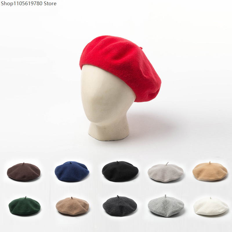 Men Women Military Army Soldie - đánh giá và giá Beret French Wool