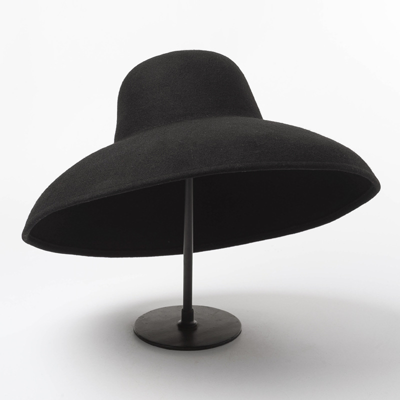 Classical Big Wide Brim Wool F - đánh giá và giá Fedora Hat Wool