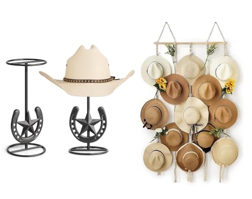 Western Horseshoe Star Hat Sta - đánh giá và giá Cowboy Hat Straw