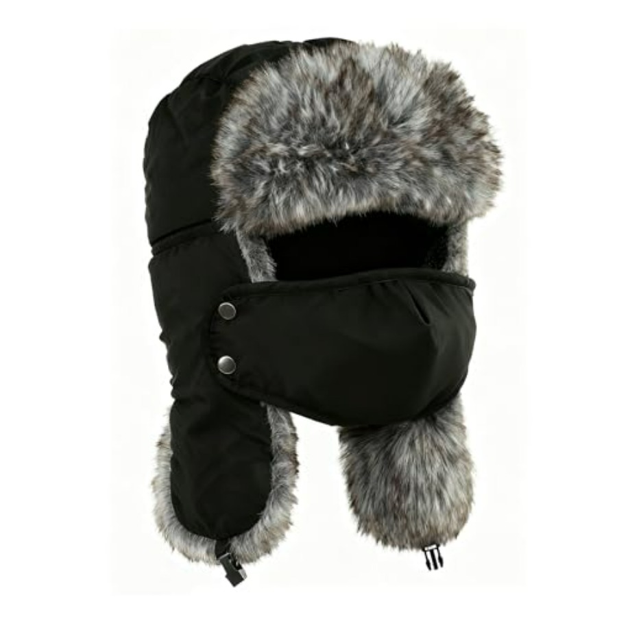 Buauty Fur Trapper Hat for Men - đánh giá và giá Trapper Hat Ear Flap