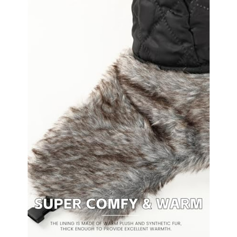 Buauty Fur Trapper Hat for Men - đánh giá và giá Trapper Hat Ear Flap