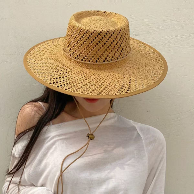 New Hand Woven Hollow Circular - đánh giá và giá Cowboy Hat Straw