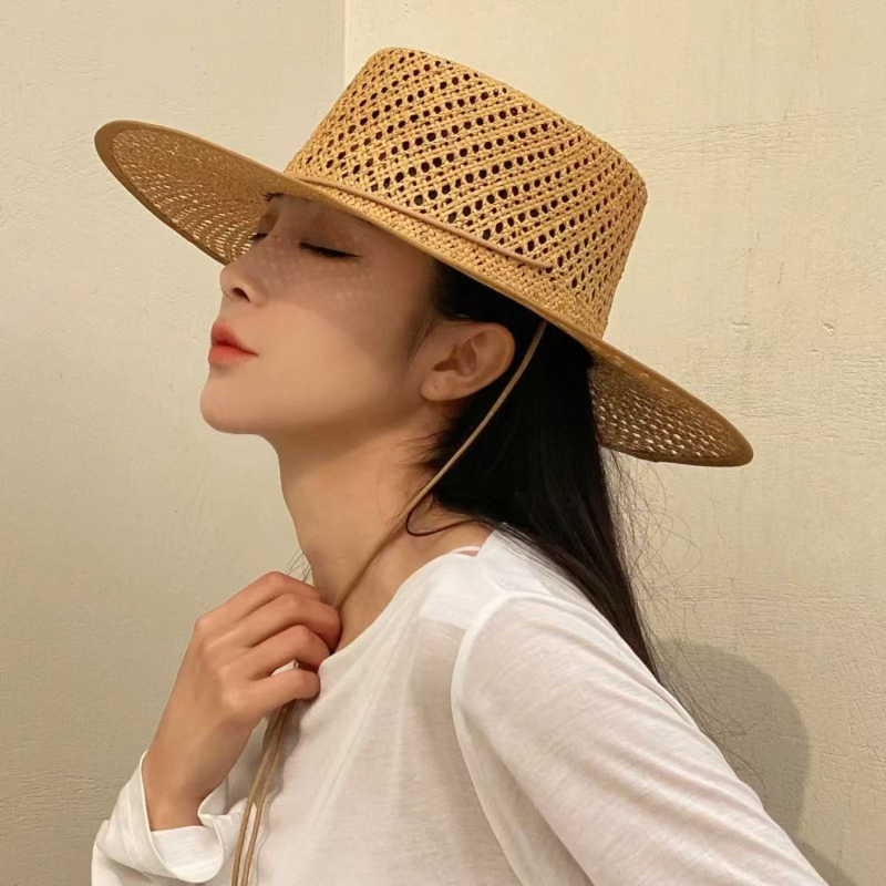 New Hand Woven Hollow Circular - đánh giá và giá Cowboy Hat Straw