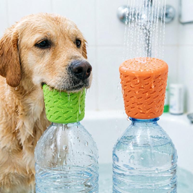 Silicone Pet Bathing Shower He - đánh giá và giá Swim Hat Silicone