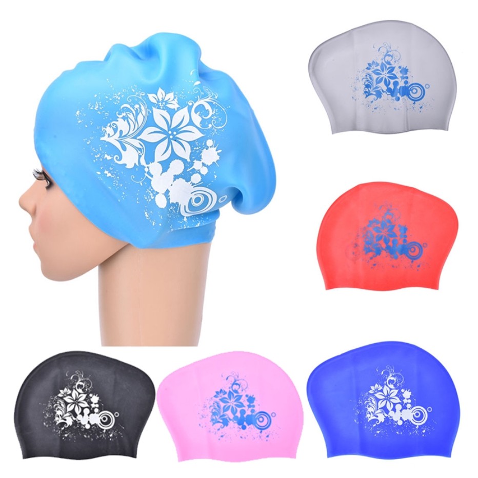 Silicone Swimming Cap for Long - đánh giá và giá Swim Hat Silicone