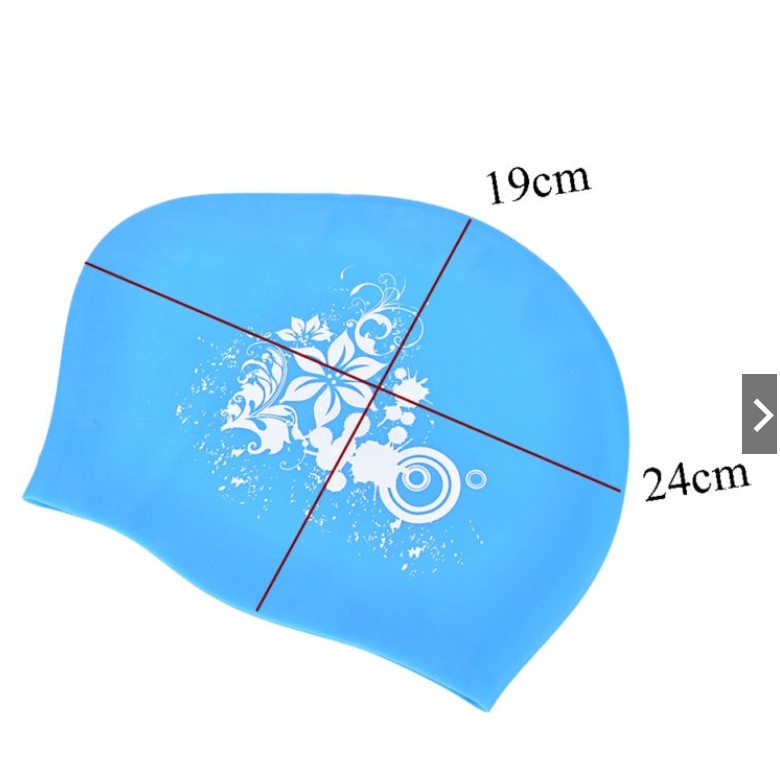 Silicone Swimming Cap for Long - đánh giá và giá Swim Hat Silicone