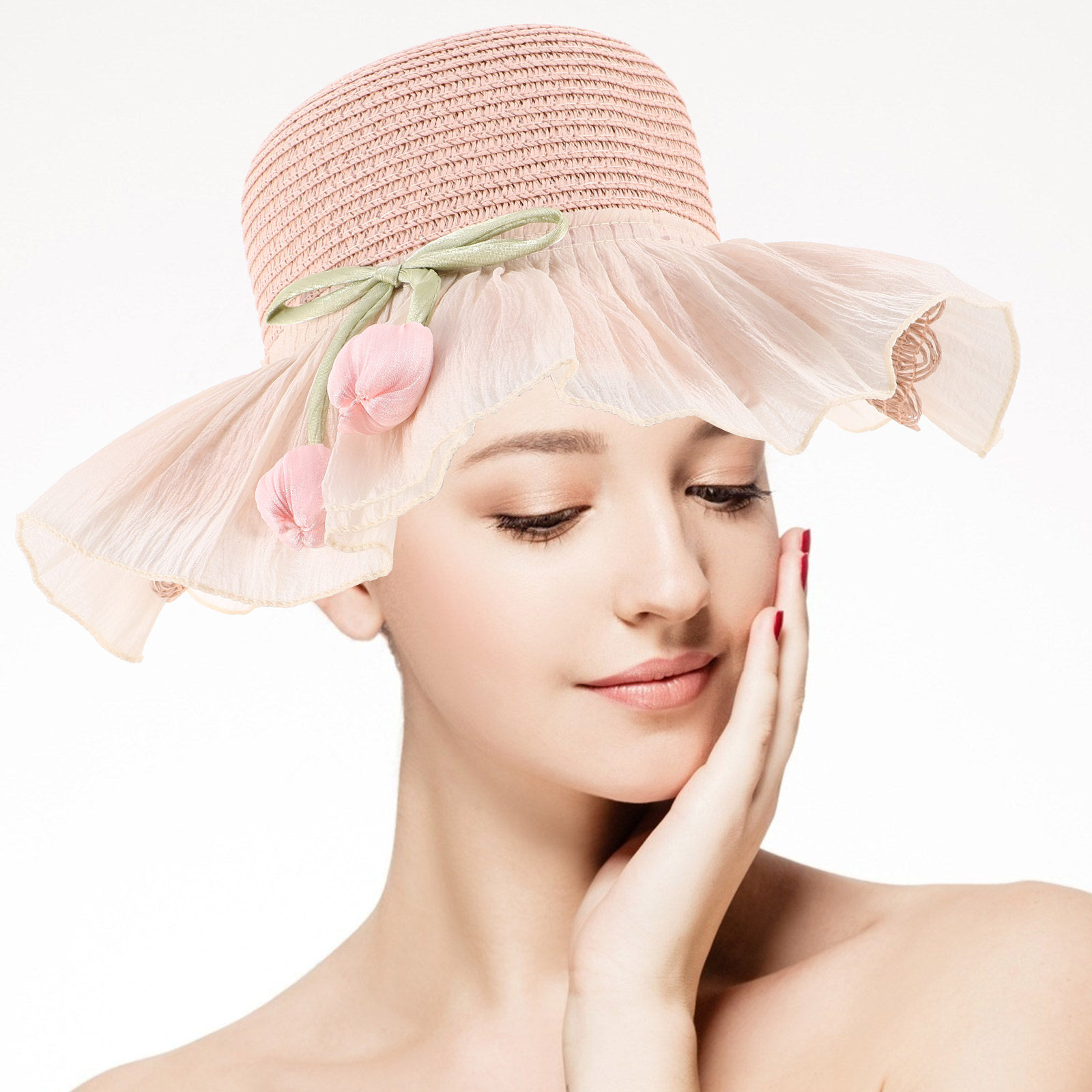 Girl Summer Straw Sun Hat Brea - đánh giá và giá Sun Hat Wide Brim