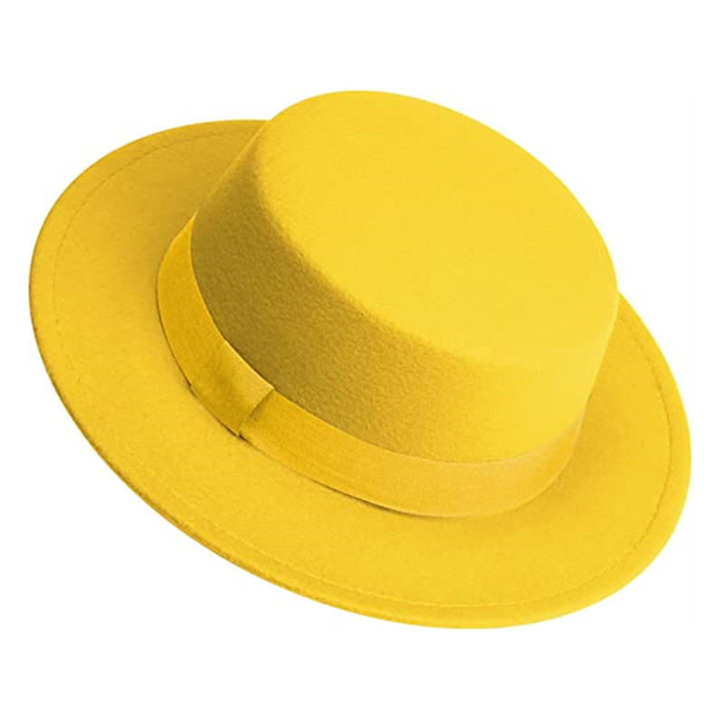 Men Women White Fedora Hat Fla - đánh giá và giá Fedora Hat Wool