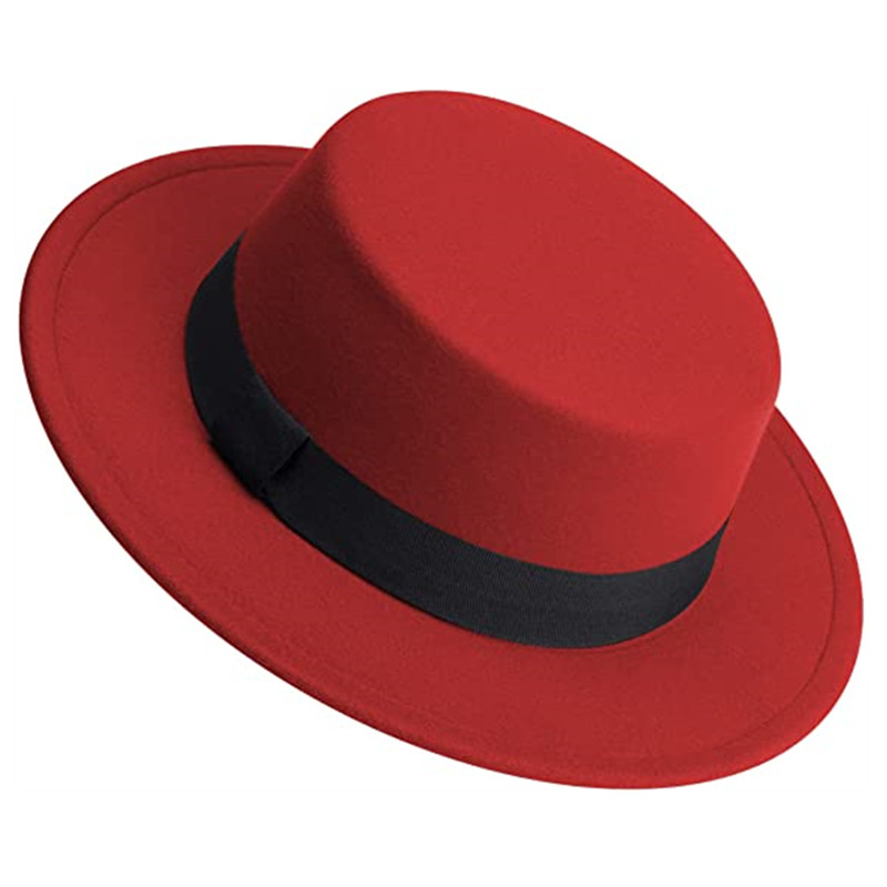 Men Women White Fedora Hat Fla - đánh giá và giá Fedora Hat Wool