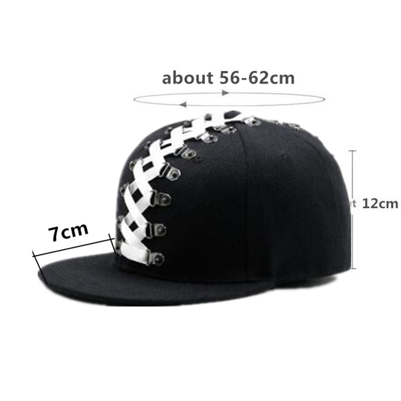 Novelty Punk Style Hip Hop Cap - đánh giá và giá Snapback Hat Flat