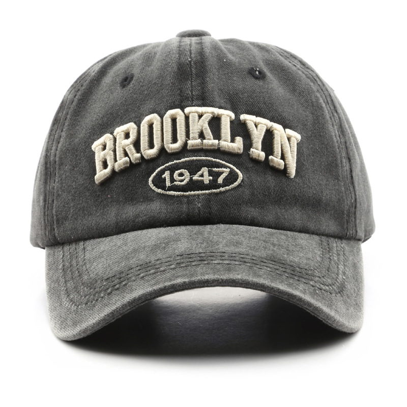 Retro brooklyn Letter Embroide - đánh giá và giá Baseball Cap Structured