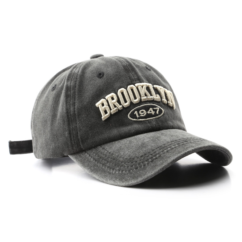 Retro brooklyn Letter Embroide - đánh giá và giá Baseball Cap Structured