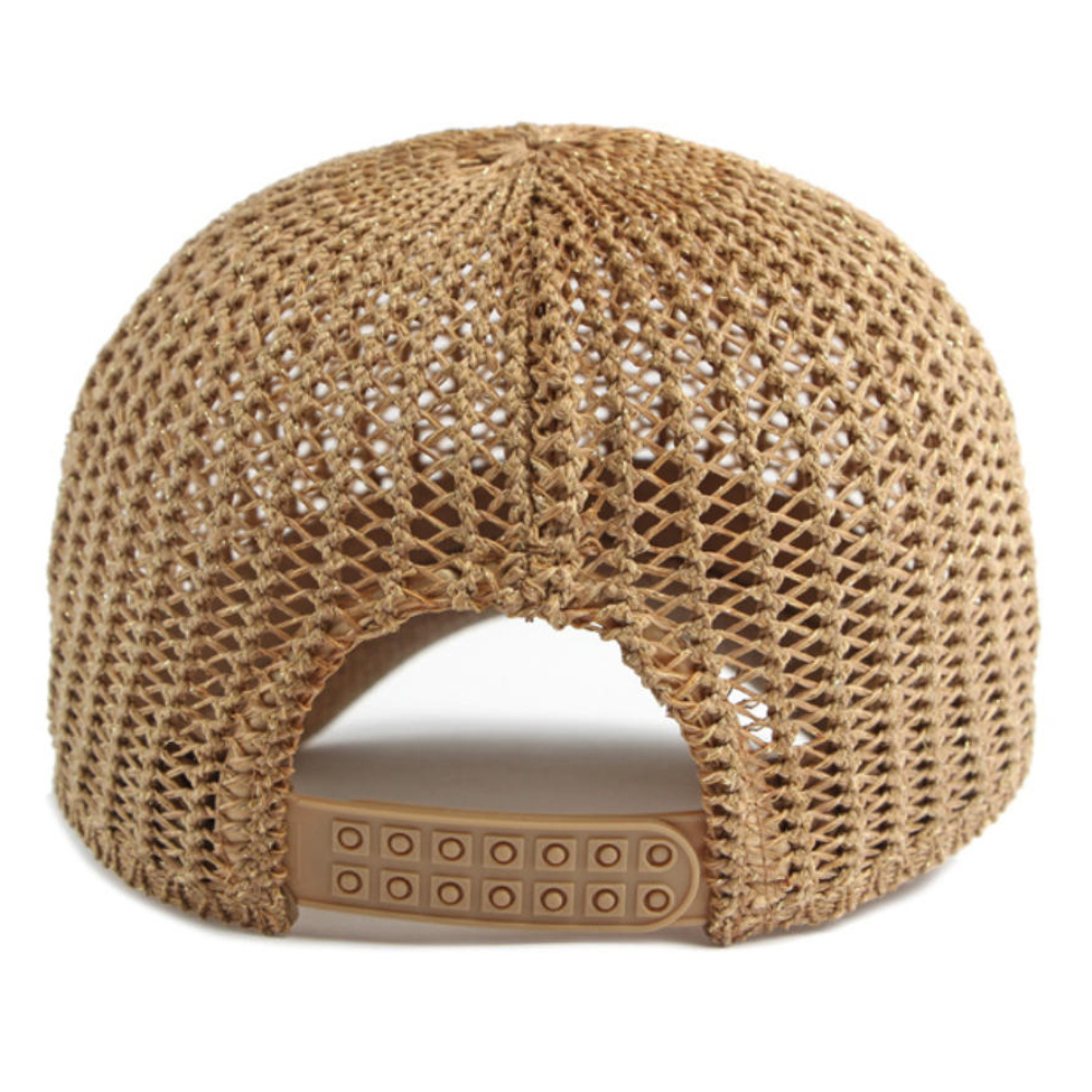 HT5086 Spring Summer Knitted B - đánh giá và giá Baseball Cap Structured