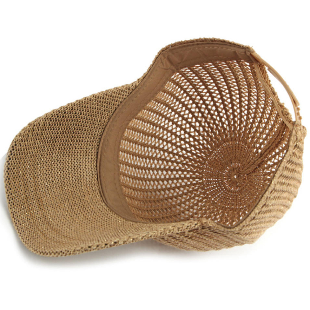 HT5086 Spring Summer Knitted B - đánh giá và giá Baseball Cap Structured