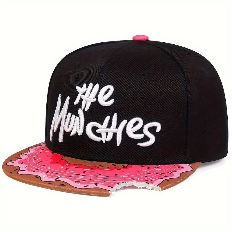 Cute Donut Drip Brim Snapback  - đánh giá và giá Snapback Hat Flat