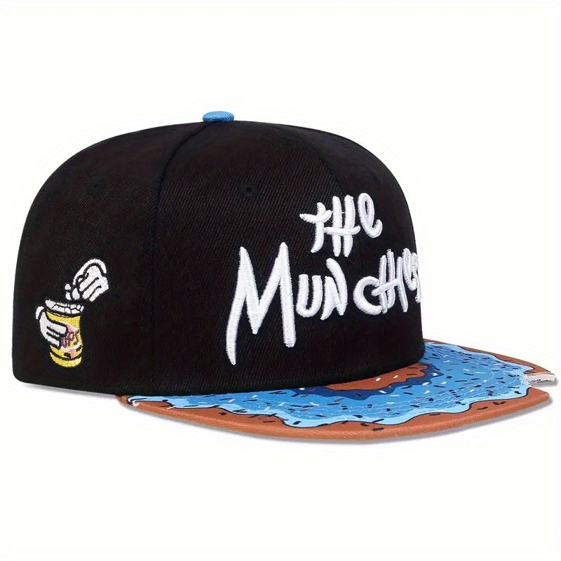 Cute Donut Drip Brim Snapback  - đánh giá và giá Snapback Hat Flat