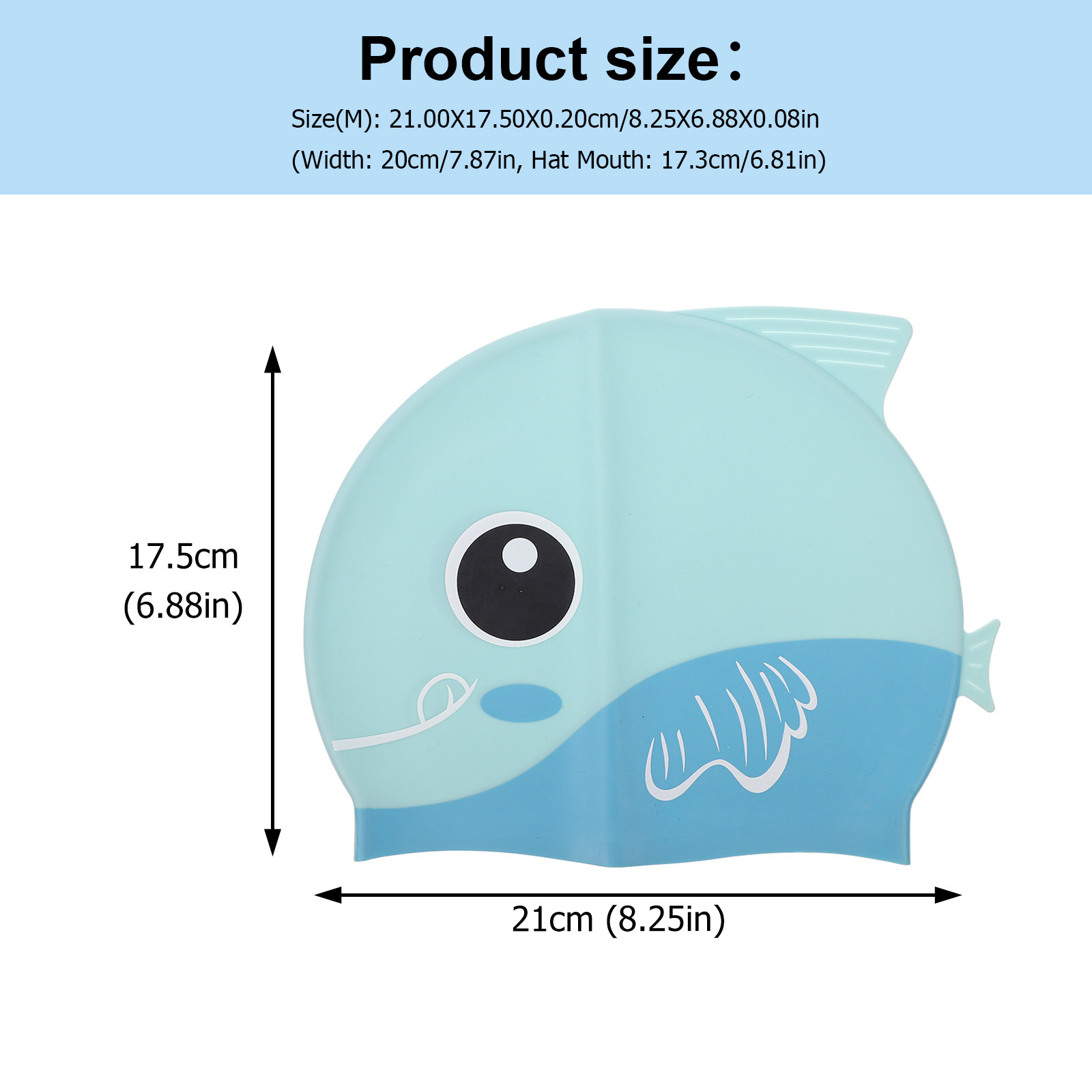 Silicone Cartoon Swimming Hat  - đánh giá và giá Swim Hat Silicone