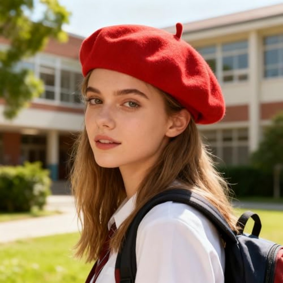 Women Beret Classic French Hat - đánh giá và giá Beret French Wool