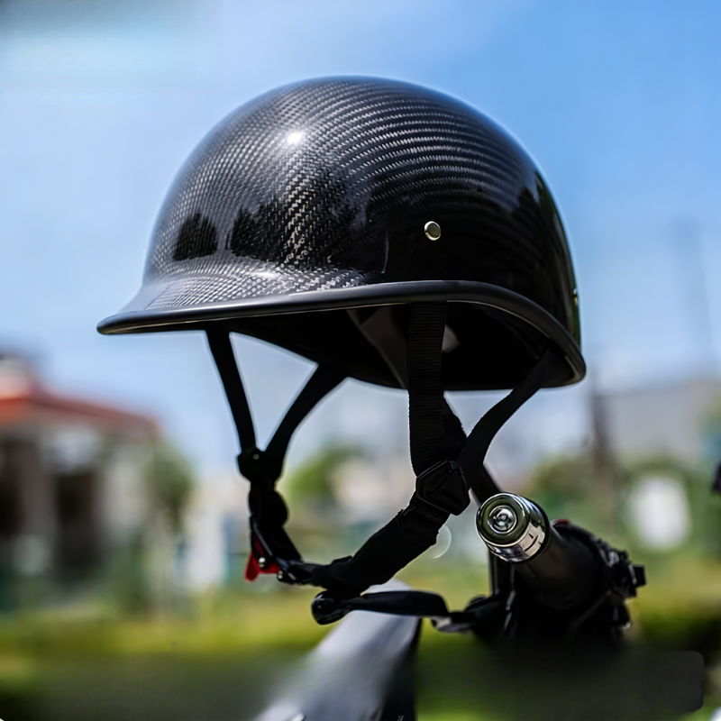 Lightweight Carbon Fiber Half  - đánh giá và giá Skull Cap Helmet Liner