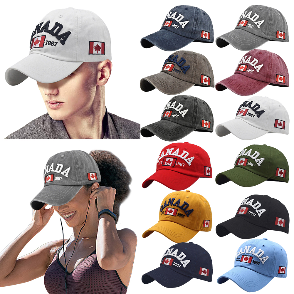 Canada Baseball Cap Maple Leaf - đánh giá và giá Dad Hat Cotton