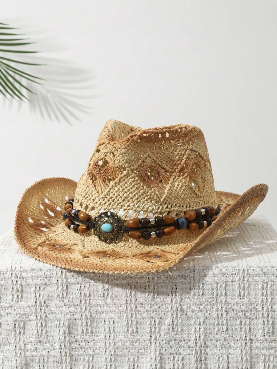 Hand Woven Straw Cowboy Hat Wi - đánh giá và giá Cowboy Hat Straw