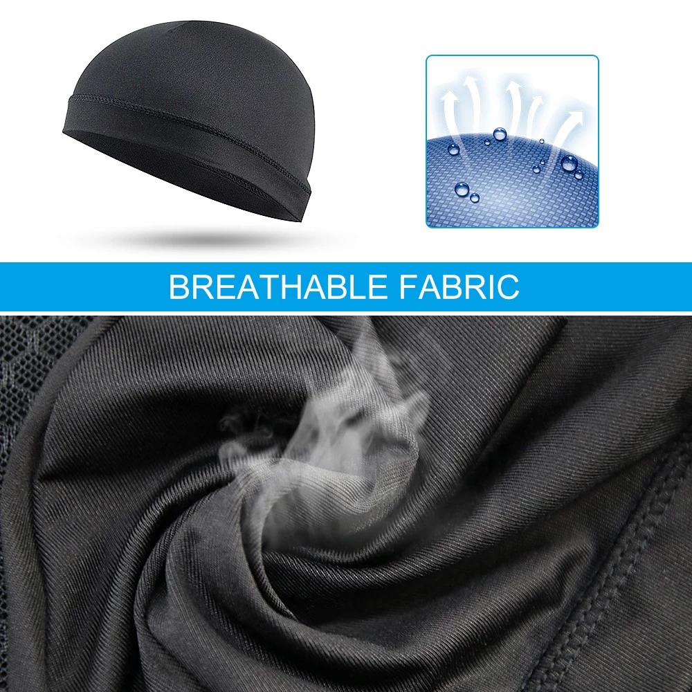 1PC Cooling Skull Cap For Men  - đánh giá và giá Skull Cap Helmet Liner