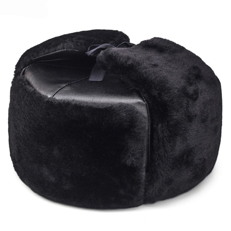 Warm Thick Russian Hat Men Arm - đánh giá và giá Trapper Hat Ear Flap