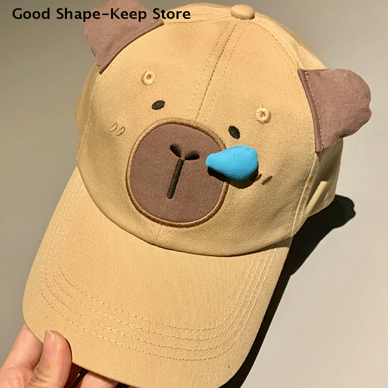 Capybara Embroidery Couple Bas - đánh giá và giá Golf Cap Dad