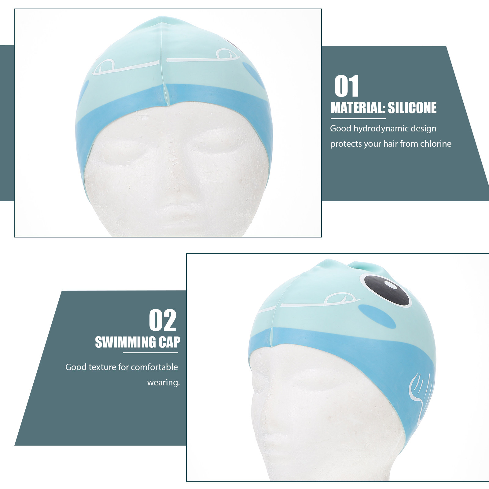 Premium Silicone Swimming Cap  - đánh giá và giá Swim Hat Silicone