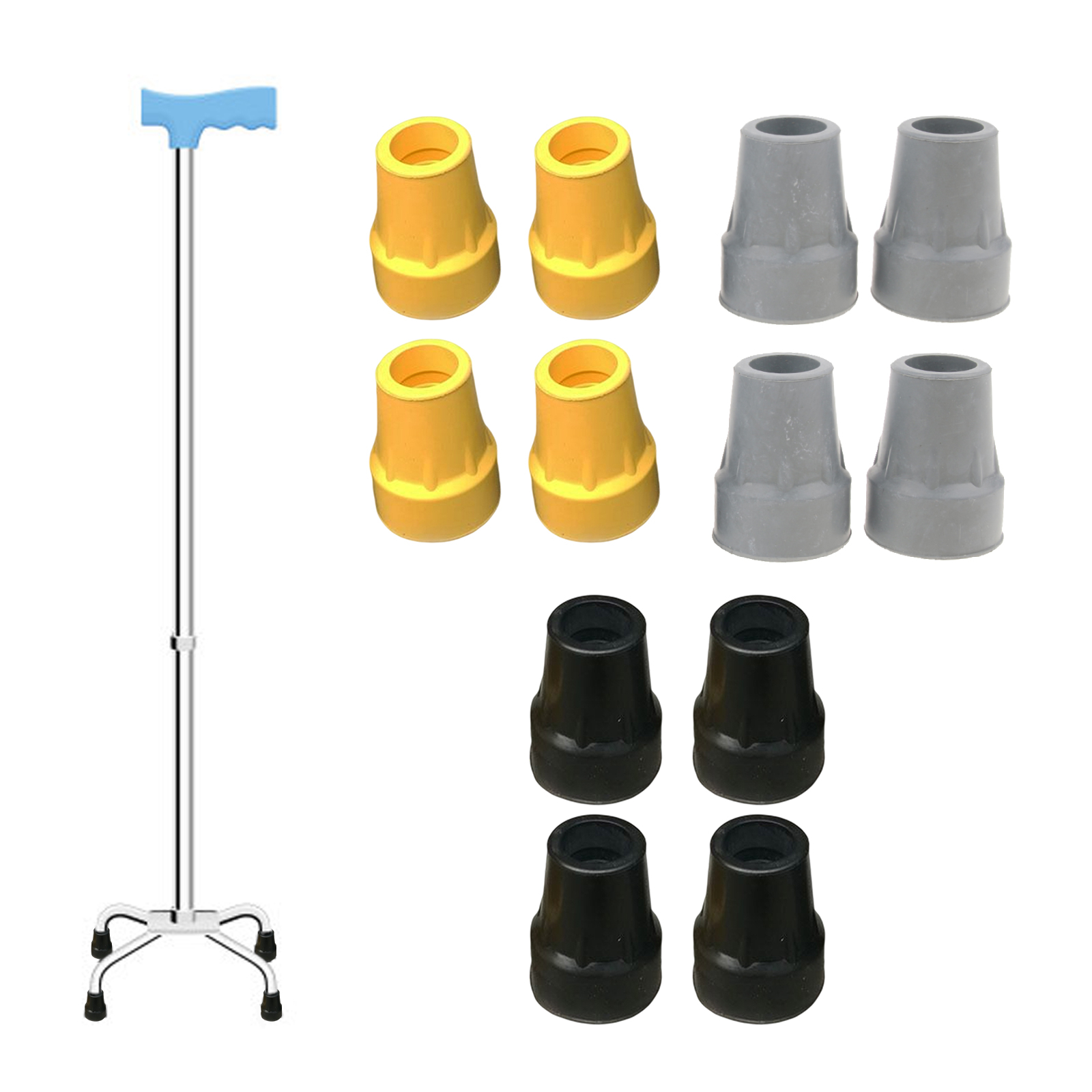 4 PCS 22mm Trekking Pole Rubbe - đánh giá và giá Running Cap Lightweight