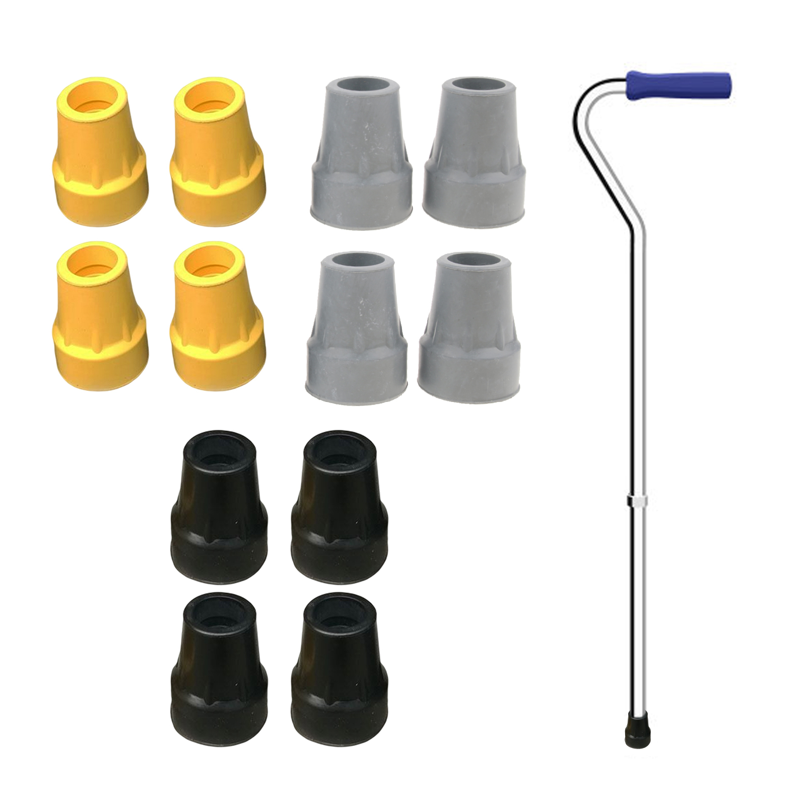 4 PCS 22mm Trekking Pole Rubbe - đánh giá và giá Running Cap Lightweight