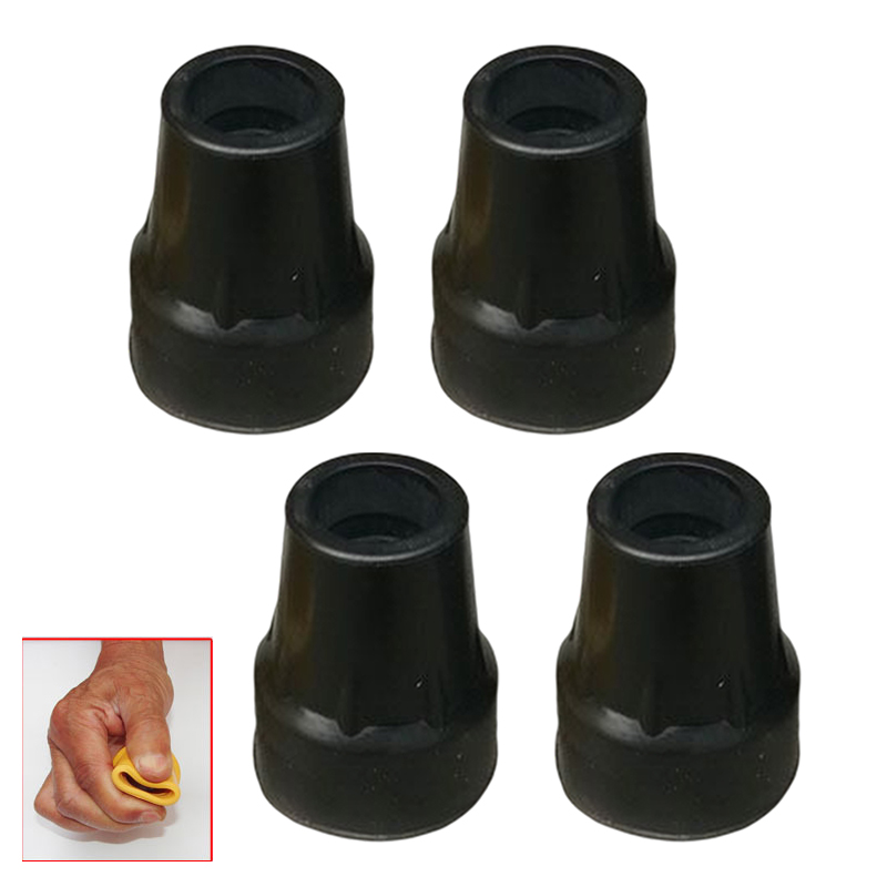 4 PCS 22mm Trekking Pole Rubbe - đánh giá và giá Running Cap Lightweight
