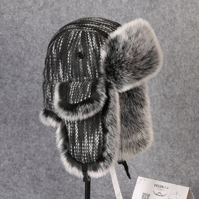 B-8433 Man Bomber Hat Rex Rabb - đánh giá và giá Winter Trapper Hat