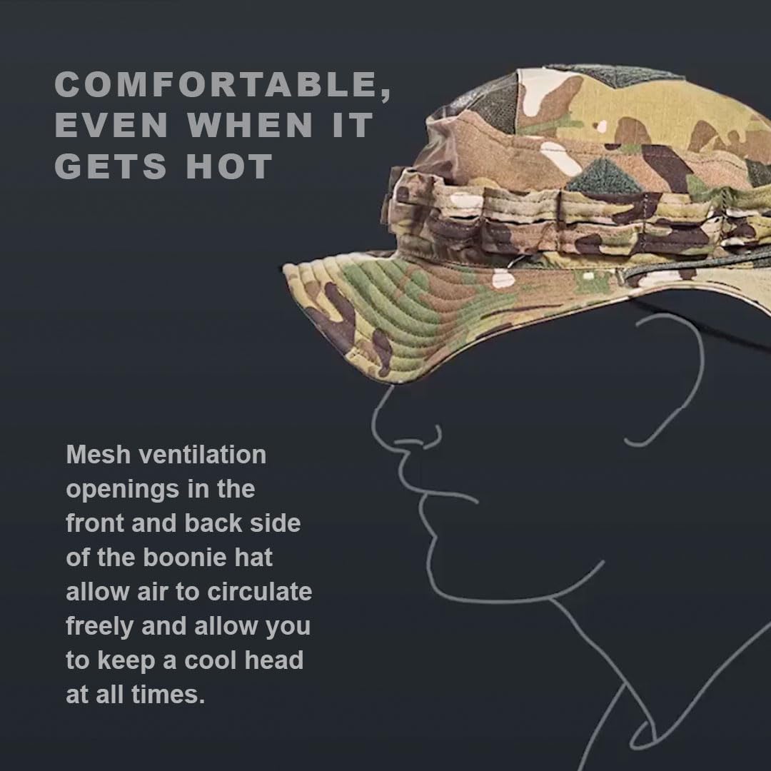 Tactical Boonie Hat for Men, O - đánh giá và giá Boonie Hat Tactical