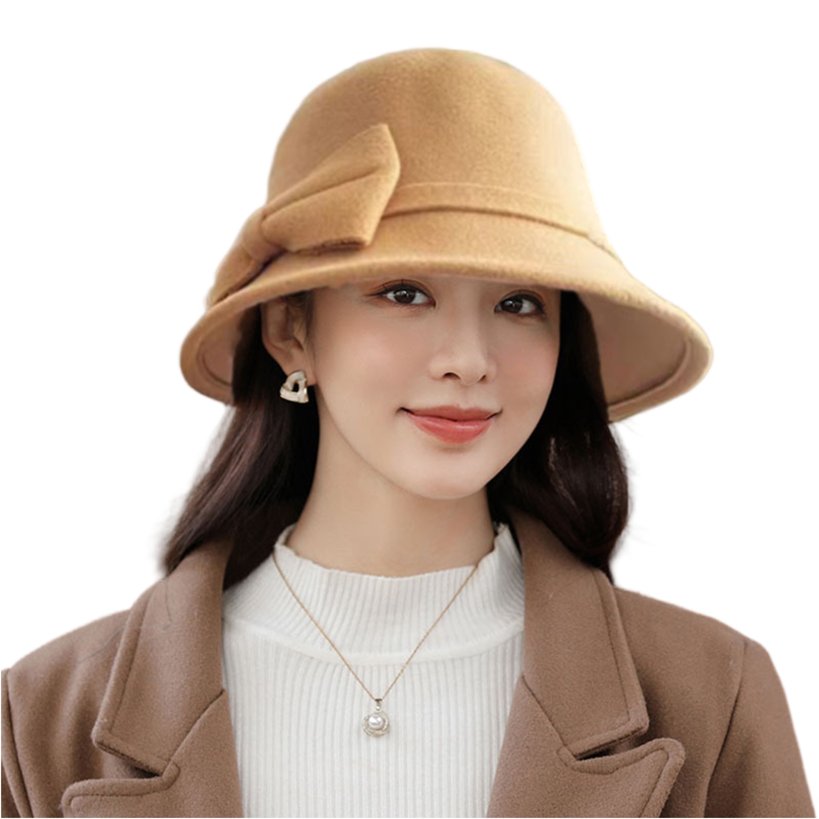 Wool Hat Trendy Bucket Hat Ver - đánh giá và giá Fedora Hat Wool