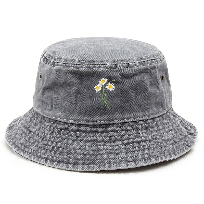 Customize Flower Cotton Washed - đánh giá và giá Bucket Hat Cotton
